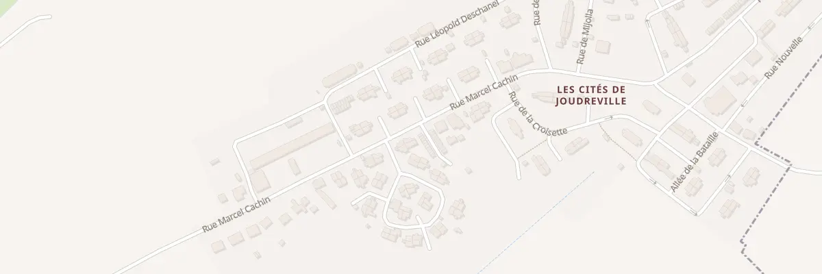 Plan du 23 Rue Marcel-cachin à Bouligny