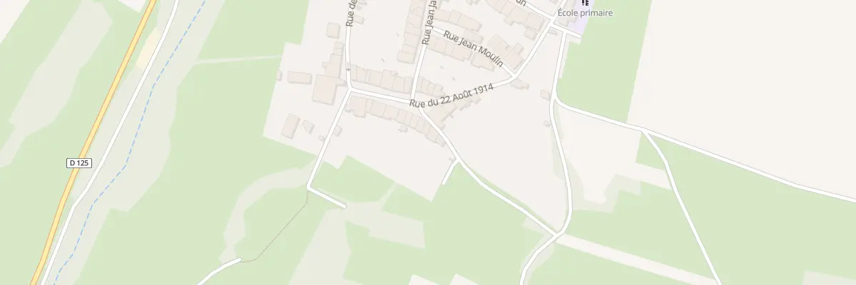Plan du 1 Rue de la Forêt à Baslieux