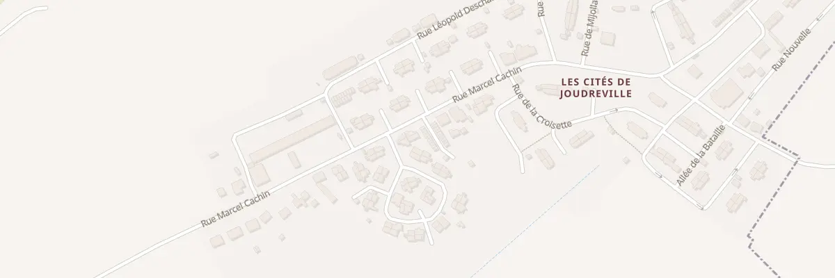Plan du 76 Rue au Prunier à Bouligny