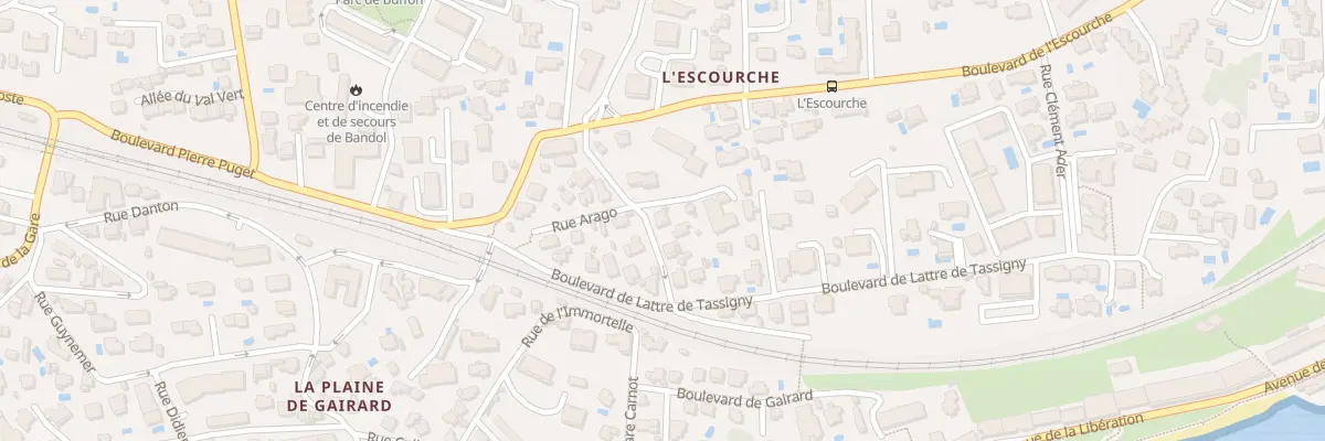 Plan du 66 Rue Daguerre à Bandol