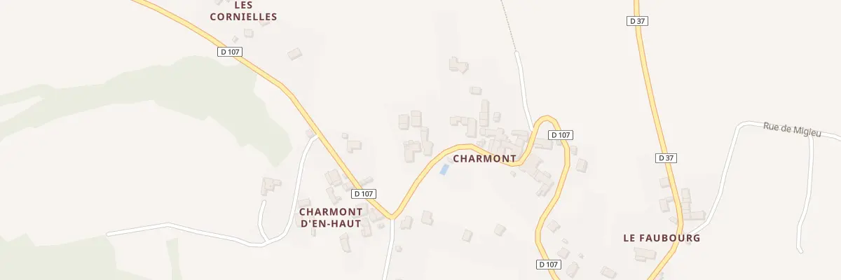 Plan du 498 Rte des Lavoirs à Parves et Nattages