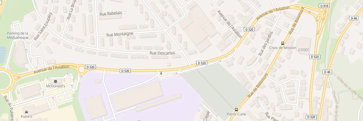 Plan du 1 Rue Descartes à Longwy