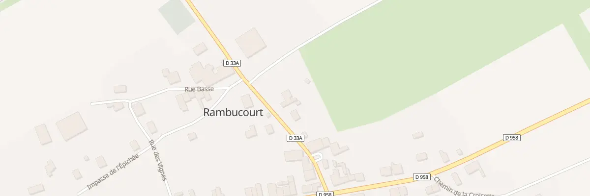 Plan du 4 Rue de Xivray à Rambucourt