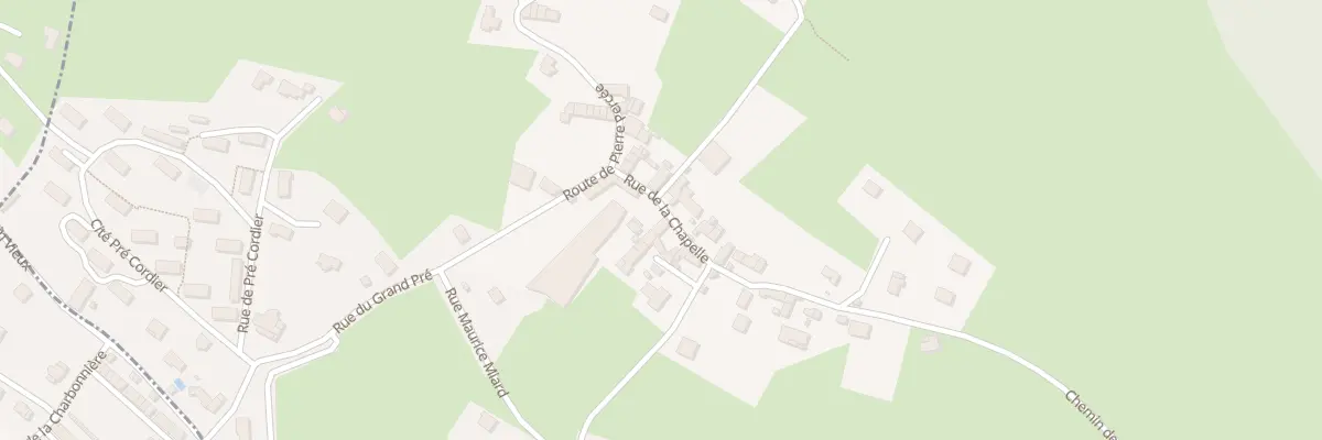 Plan du 4 Rue de la Chapelle à Pierre-Châtel