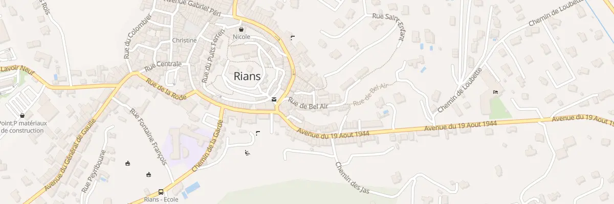 Plan du 5127 Rue Bel Air à Rians