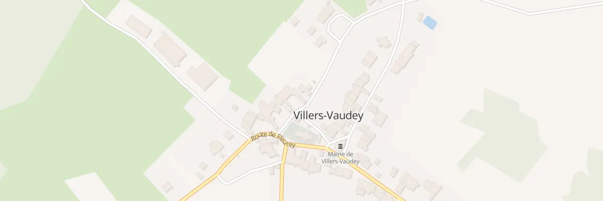 Plan du 8 Rue de Grappinier à Villers-Vaudey