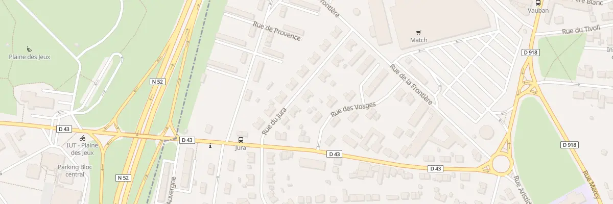 Plan du 16 Rue du Jura à Longwy