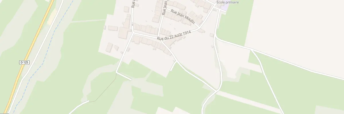 Plan du 2 Rue de la Forêt à Baslieux