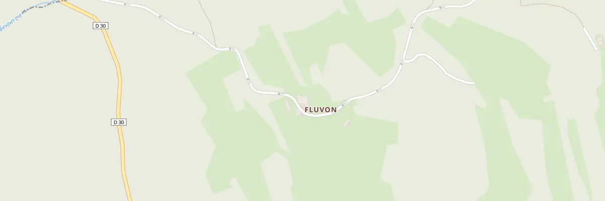Plan du 5028 Che de Fluvon à Surjoux-Lhopital