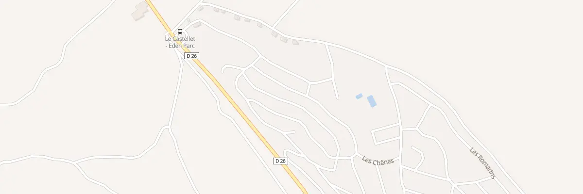 Plan du 2772E Mte du Vieux Camp au Castellet