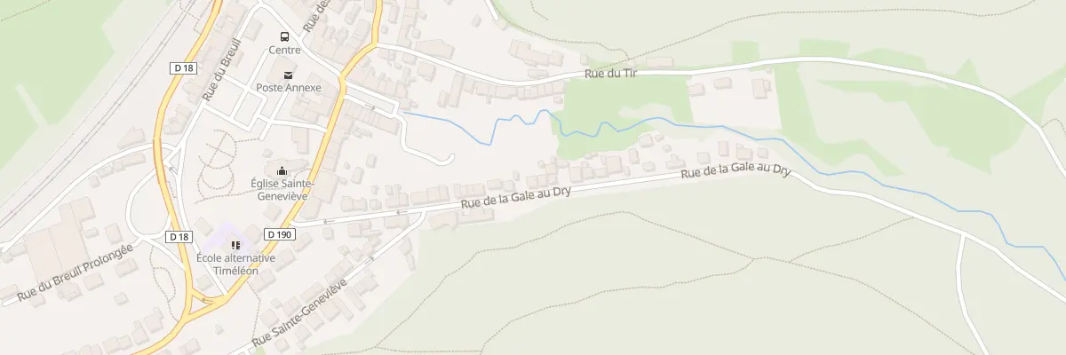 Plan du 35 Rue de la Gale au Dry à Réhon