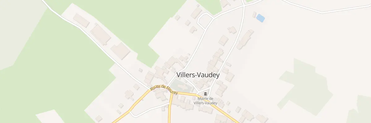 Plan du 10 Rue de Grappinier à Villers-Vaudey