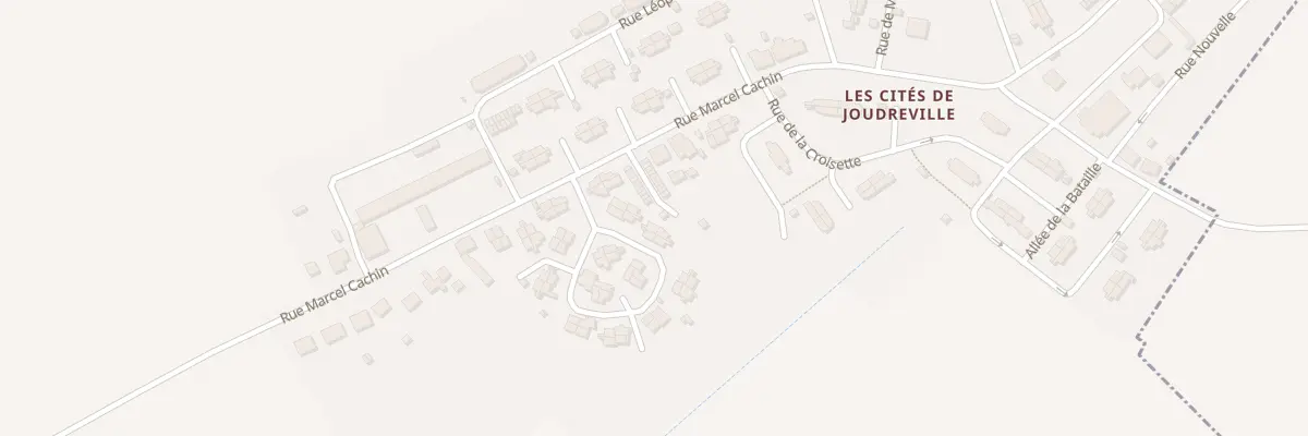Plan du 66 Rue au Prunier à Bouligny