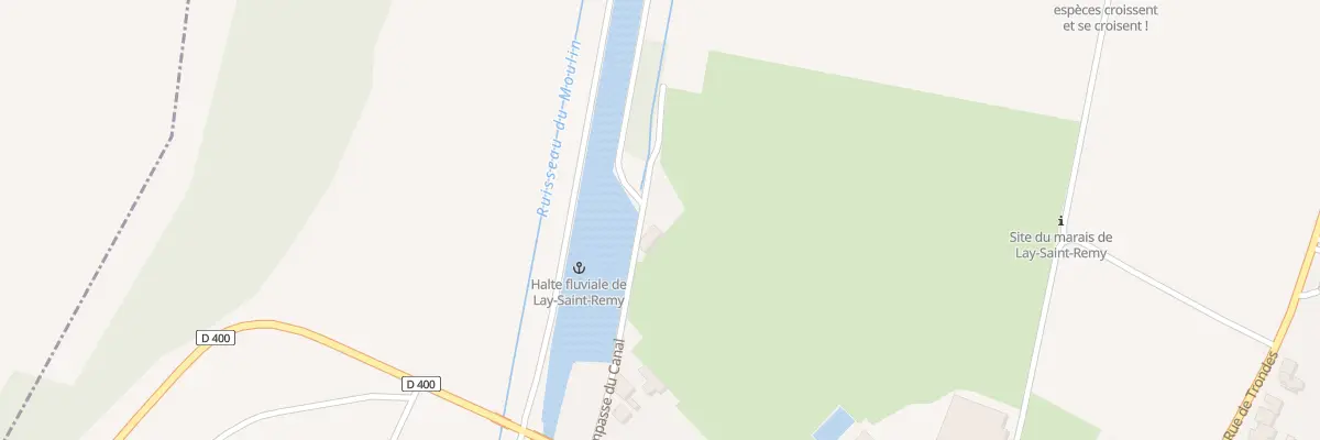 Plan du 3 Imp du Canal à Lay-Saint-Remy