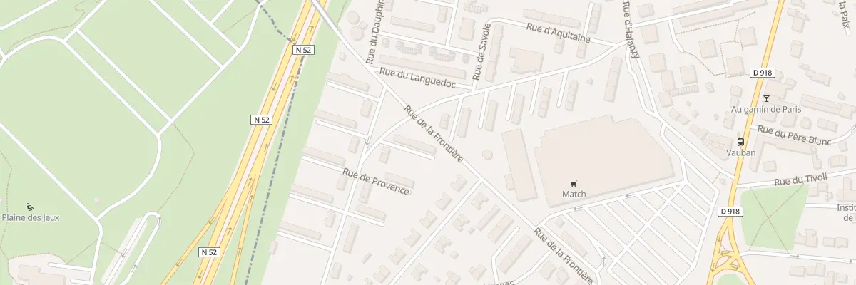 Plan du 26E Rue de Provence à Longwy