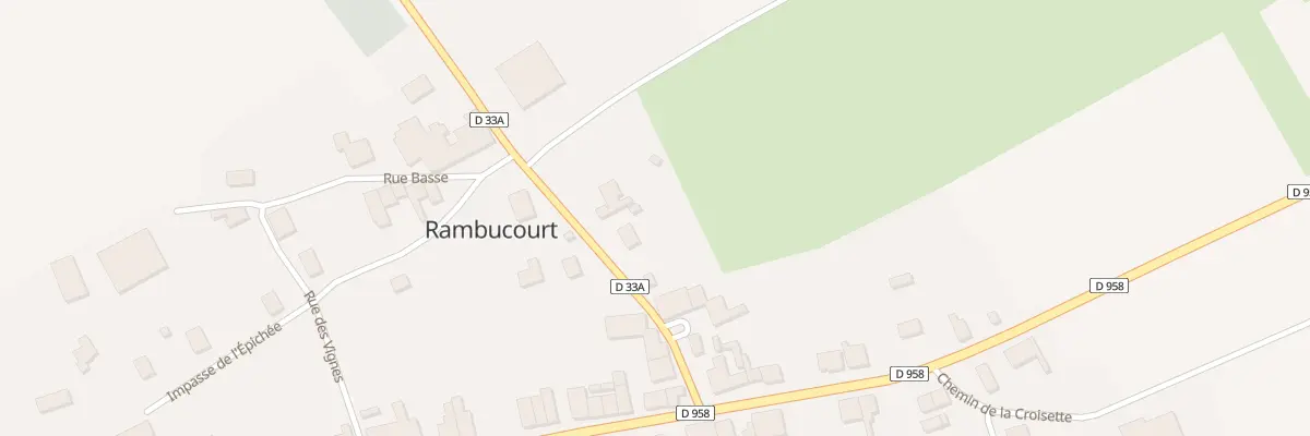 Plan du 2 Rue de Xivray à Rambucourt