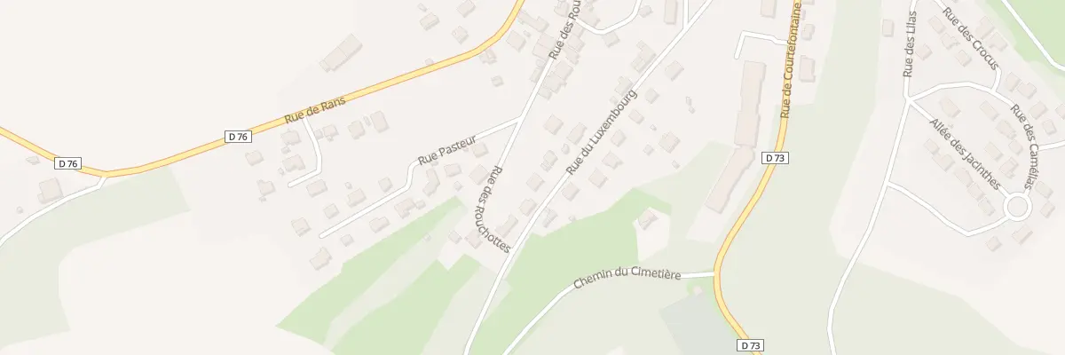 Plan du 10 Rue du Luxembourg à Fraisans