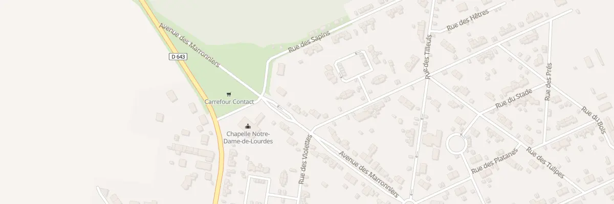 Plan du 3 Av des Marronniers à Mercy-le-Bas