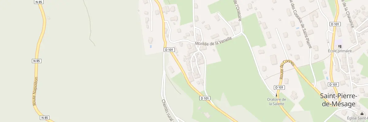 Plan du 34 Imp des Tilleuls à Saint-Pierre-de-Mésage
