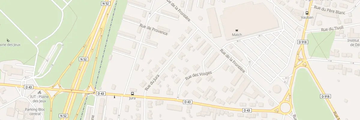 Plan du 20 Rue du Jura à Longwy