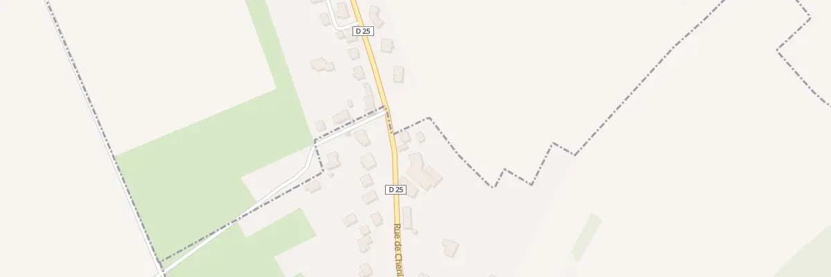 Plan du 1 Rue de la Croisette à Chenières