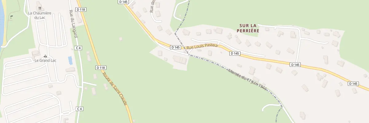Plan du 12 Rte de Hautecour à Clairvaux-les-Lacs