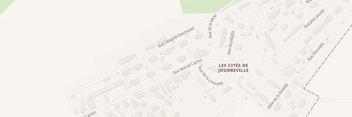 Plan du 22 Rue Marcel-cachin à Bouligny