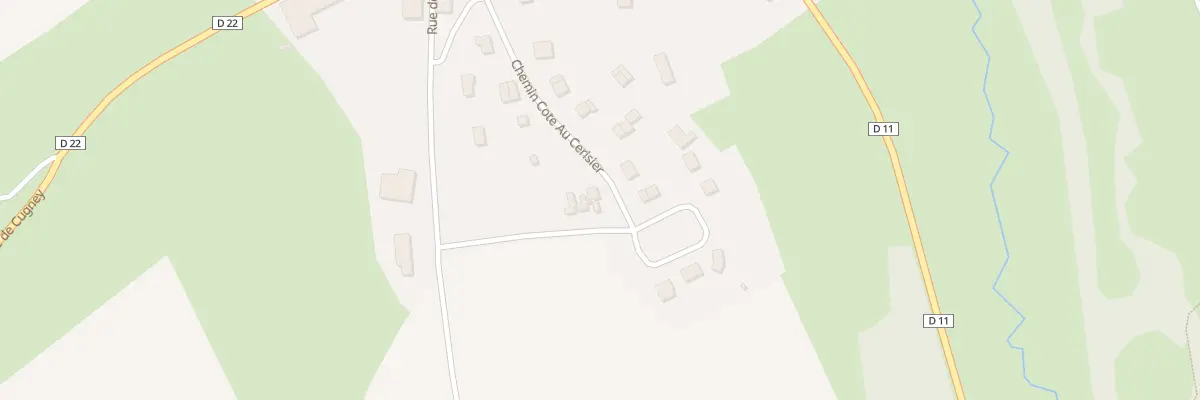 Plan du 6 Chem Cote au Cerisier à Colombine