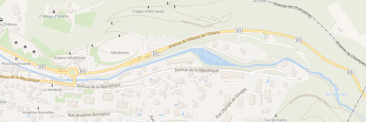 Plan du 51 Av de la République à Eybens