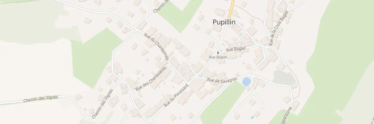 Plan du 8 Rue du Chardonnay à Pupillin
