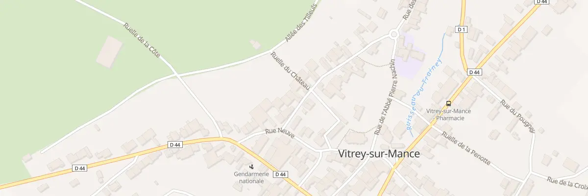 Plan du 21 Rue du Charmois à Vitrey-sur-Mance