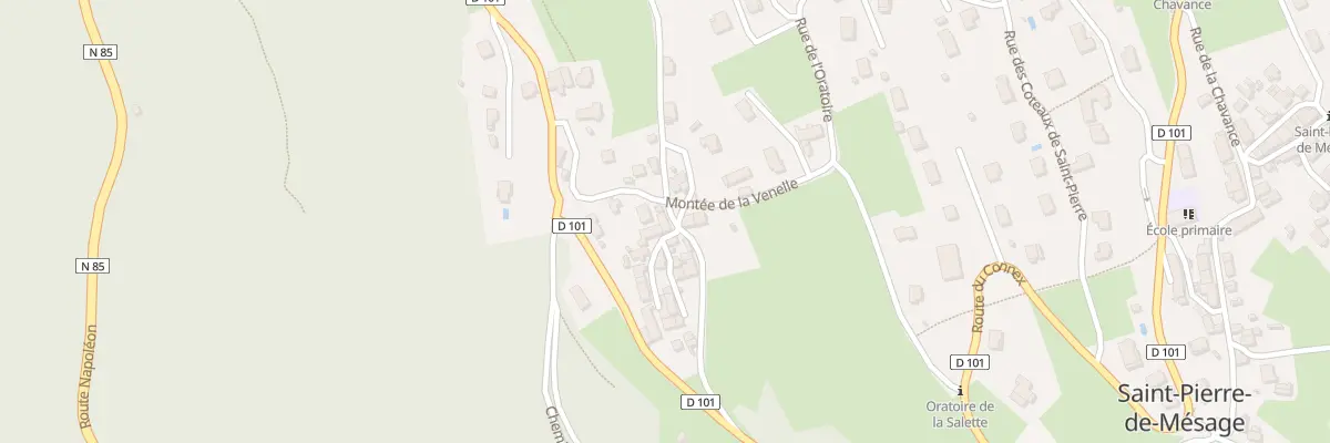 Plan du 173 Rue du Baillet à Saint-Pierre-de-Mésage