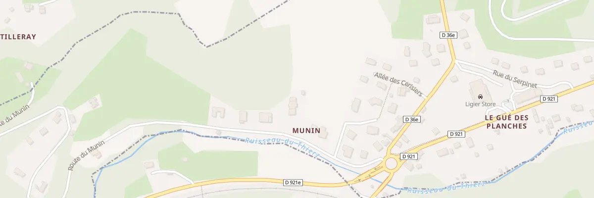 Plan du 146 Rte du Munin à Saint-Alban-de-Montbel