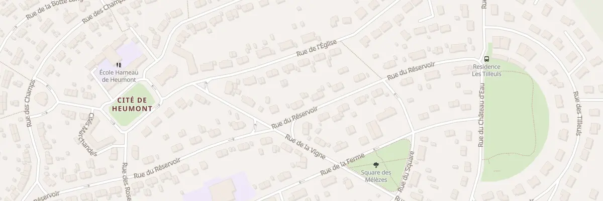 Plan du 51 Rue du Réservoir à Réhon