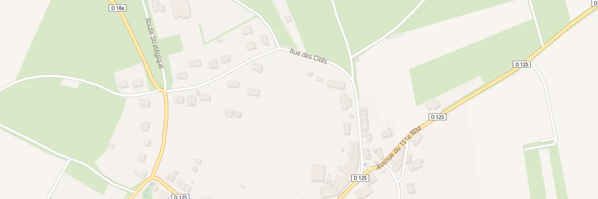Plan du 12 Rue des Cités à Baslieux