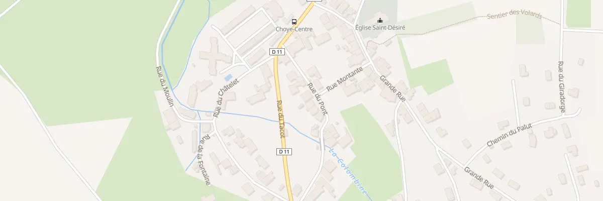 Plan du 6 Rue du Pont à Colombine
