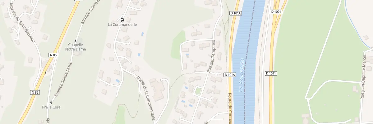 Plan du 129 All du Connex à Notre-Dame-de-Mésage