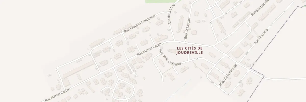 Plan du 9 Rue Marcel-cachin à Bouligny
