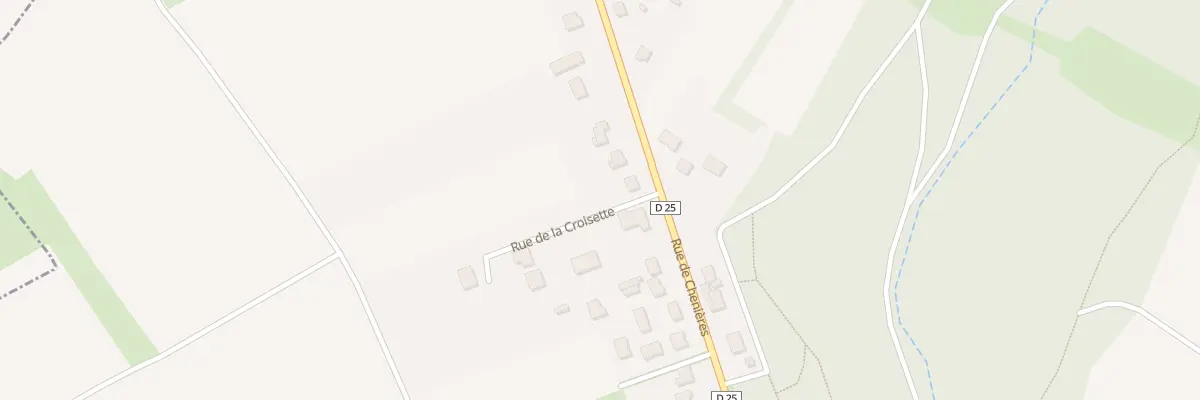 Plan du 50 Rue de la Croisette à Chenières