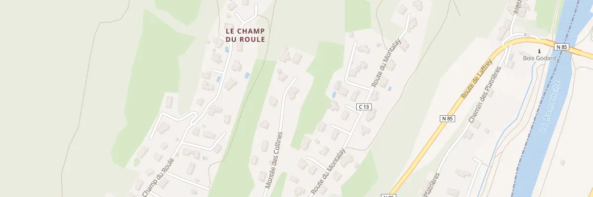 Plan du 620 Mte des Collines à Notre-Dame-de-Mésage
