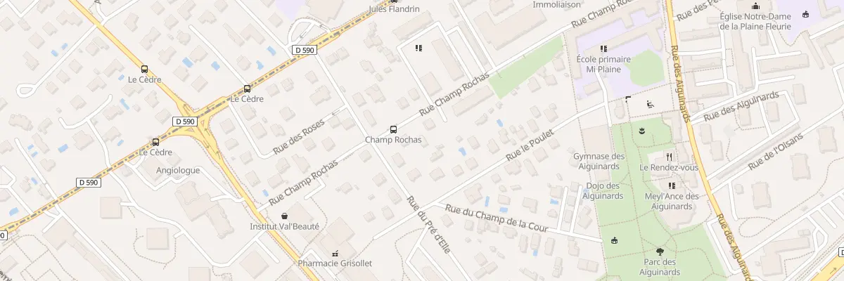 Plan du 29 Rue du Champ Rochas à Meylan