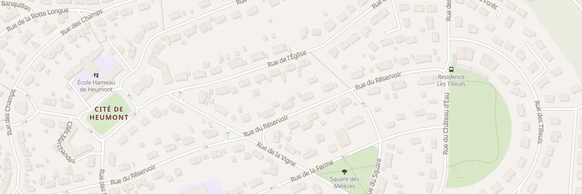 Plan du 53 Rue du Réservoir à Réhon