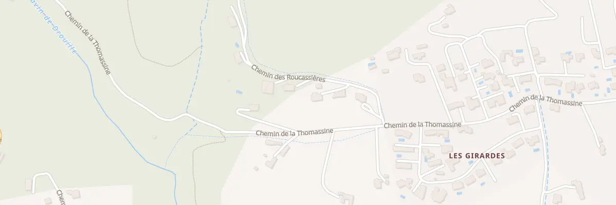 Plan du 163 Che des Roucassières à Manosque