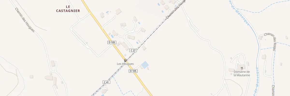Plan du 70 Che des Hougues Haut à Sainte-Tulle