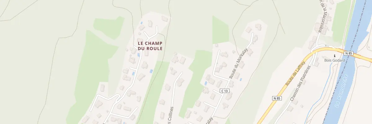 Plan du 624 Mte des Collines à Notre-Dame-de-Mésage