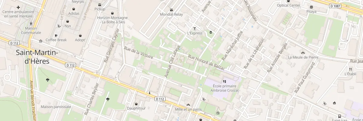 Plan du 19 Rue de la Victoire à Saint-Martin-d’Hères