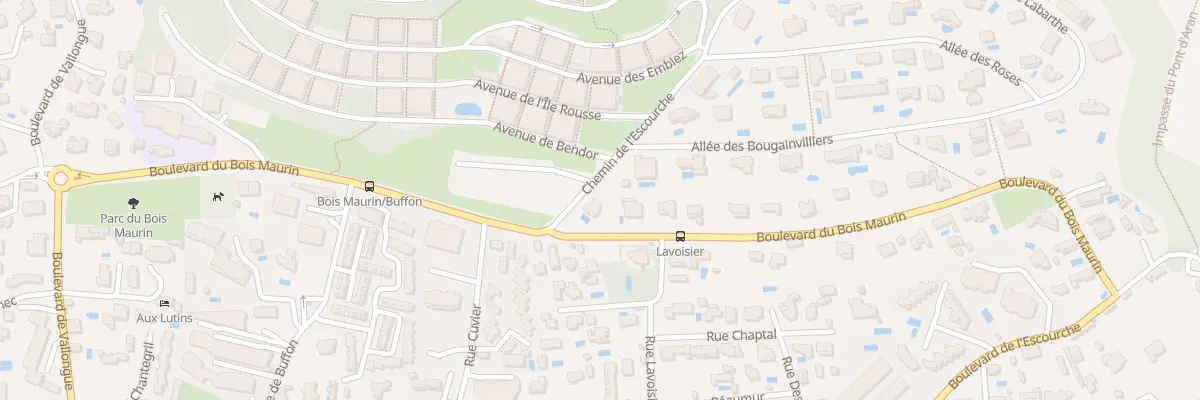 Plan du 30 Che de l’Escourche à Bandol