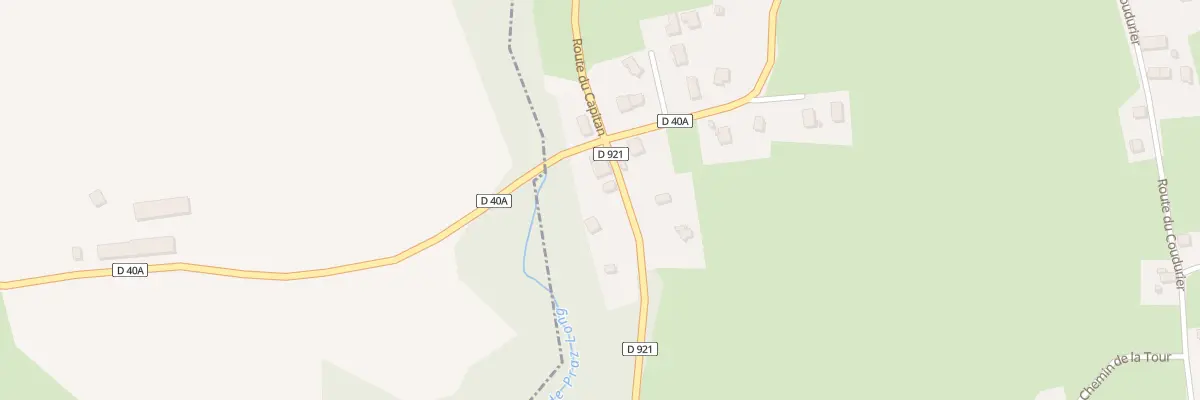 Plan du 2247 Rte de Yenne à Marcieux
