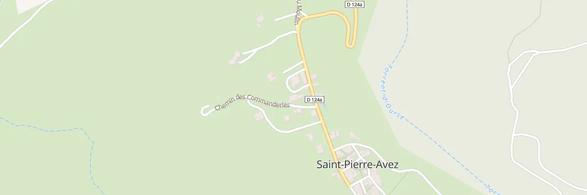 Plan du 5002 Le Village à Saint-Pierre-Avez