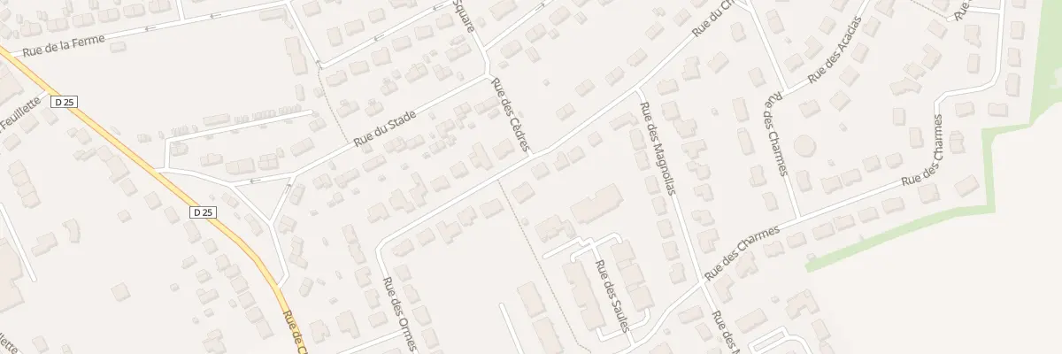 Plan du 13H Rue du Château d’Eau à Réhon